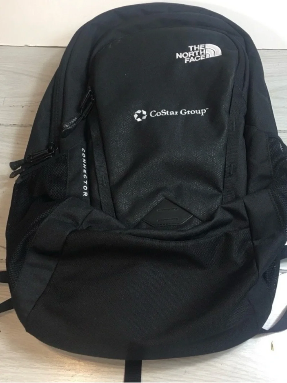 The North Face Recon / Jester Backpack Black CoStar Group Corporate Logo Laptop